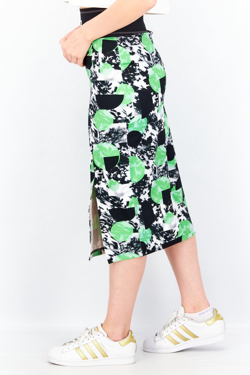 FILA Women Sportswear Fit High Waist Skirt, Black Combo - Image 2